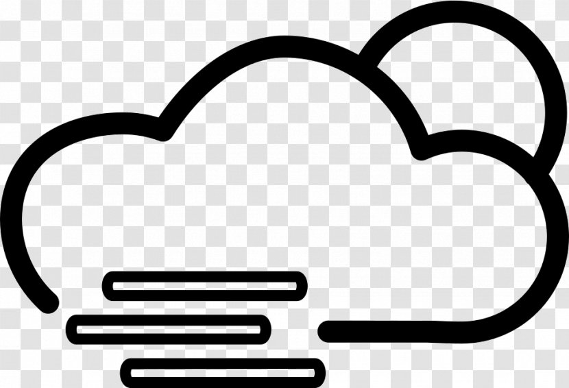 Cloud Fog Symbol Wind Sunlight - Thunderstorm Transparent PNG