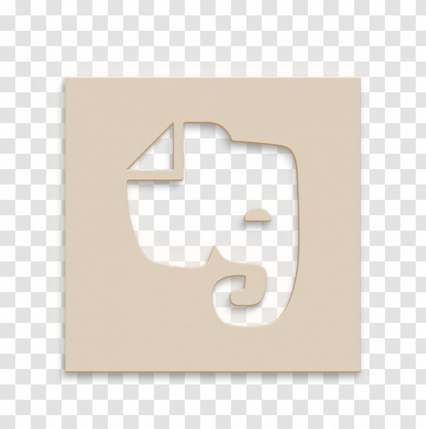 Evernote Icon Solid Social Media Logos Icon Transparent PNG
