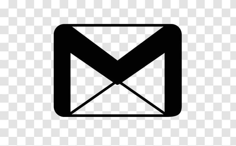 Gmail Email Creative Destruction - Black And White Transparent PNG