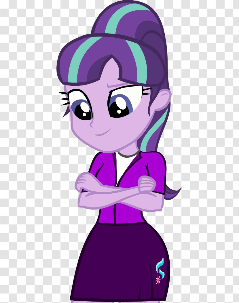 Human Pony Art Horse Furry Fandom - Cartoon - Starlight Glimmer Eqg Transparent PNG