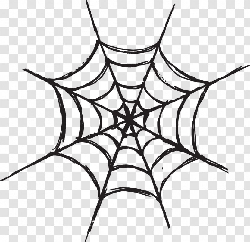 Spider Web Icon - Symmetry - Haloween Party Cliparts Transparent PNG