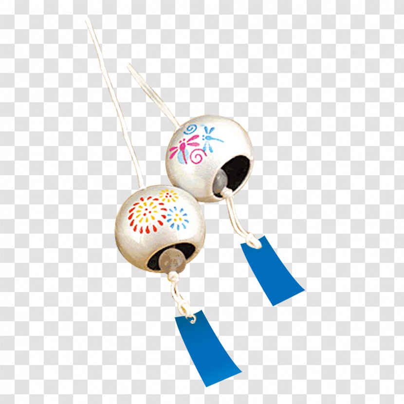 Wind Chime - Ball - White Small Fresh Chimes Wish Transparent PNG