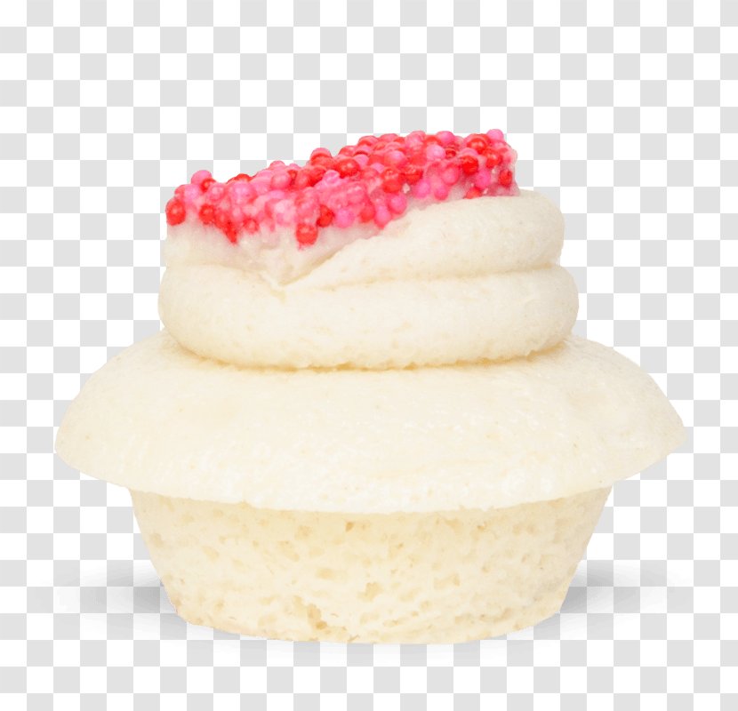 Cupcake Buttercream Petit Four Cream Cheese - Vanilla Transparent PNG