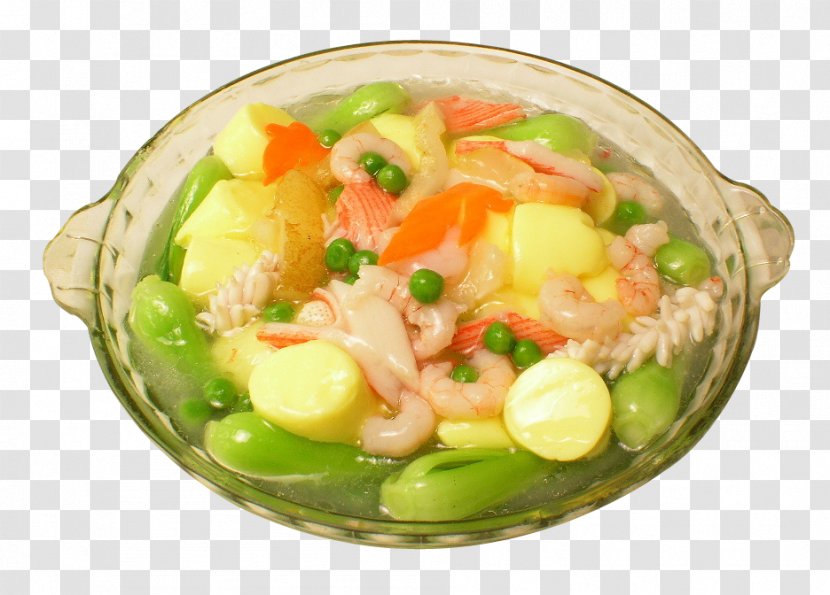 Soup Simmering Umami Tofu Allium Fistulosum - Fried Fish Transparent PNG