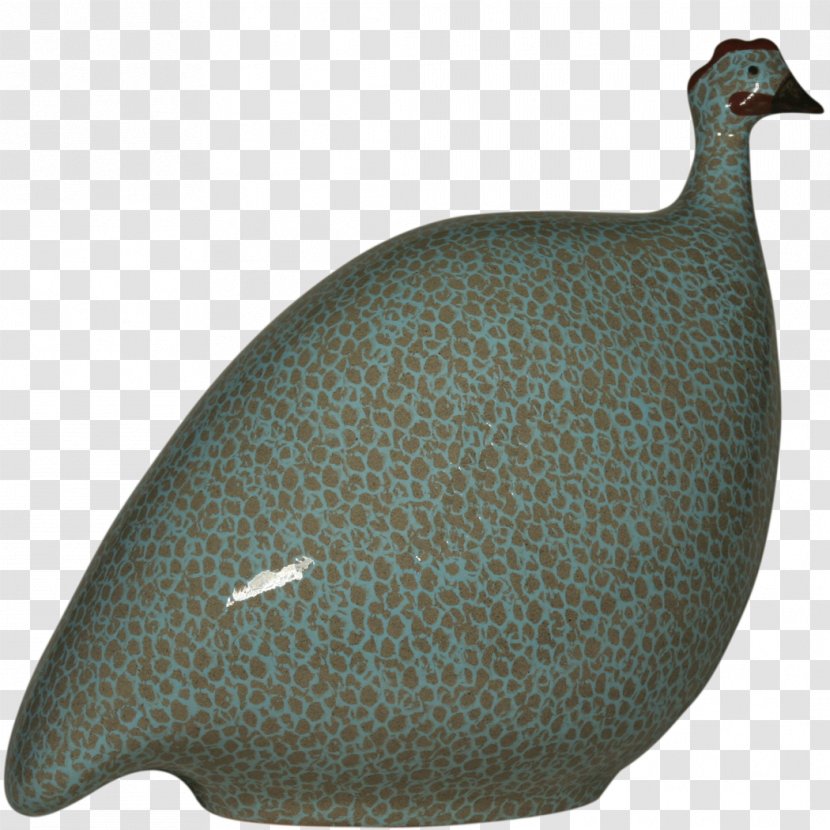 Guineafowl Les Céramiques De Lussan Chicken Ceramic Bird - Art - Bleu Ciel Transparent PNG