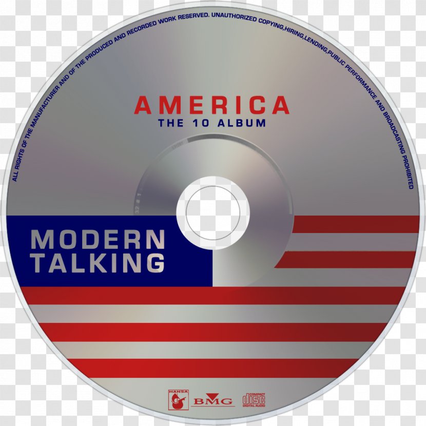 Compact Disc Brand Computer Hardware - Label - Modern Talking Transparent PNG