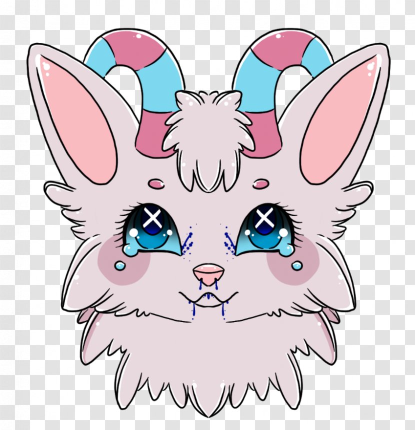 Whiskers Clip Art Illustration Dog Easter Bunny - Snout Transparent PNG