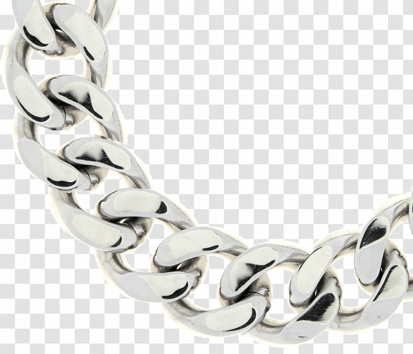 Chain Silver Body Jewellery Bracelet - Metal Transparent PNG