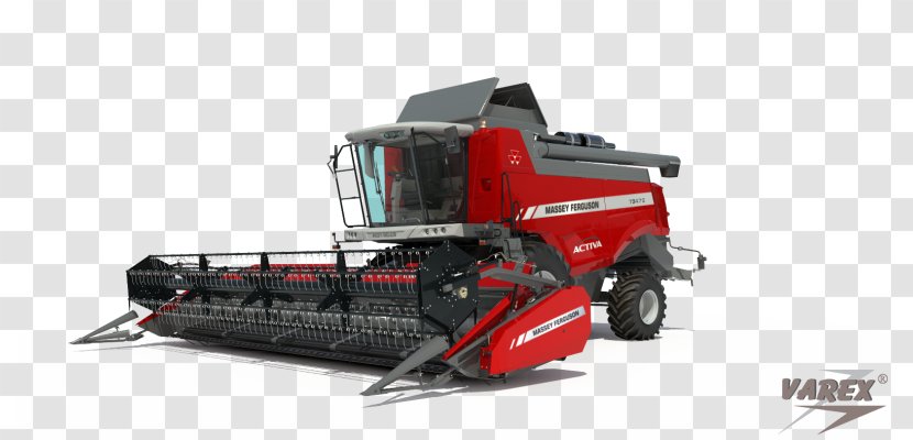 Combine Harvester Massey Ferguson John Deere Agricultural Machinery Transparent PNG