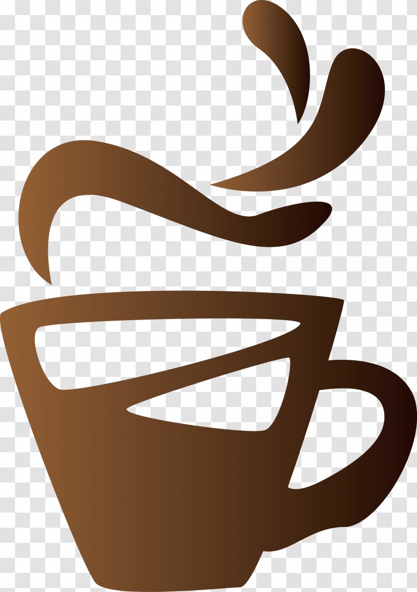 Iced Coffee Latte Tea Cafe - Drinkware - Gradually Elegant Icon Transparent PNG