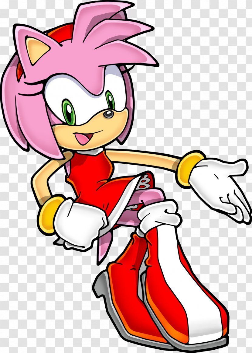 Amy Rose Sonic Generations Knuckles The Echidna Hedgehog Rouge Bat - Happy Feet Transparent PNG