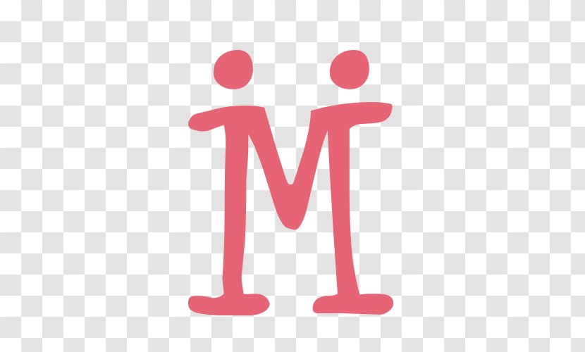 Number Pink M Logo Line RTV - Cartoon Transparent PNG