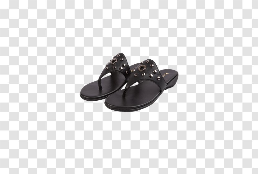 Flip-flops Slipper Shoe - Black - Formal Women Transparent PNG