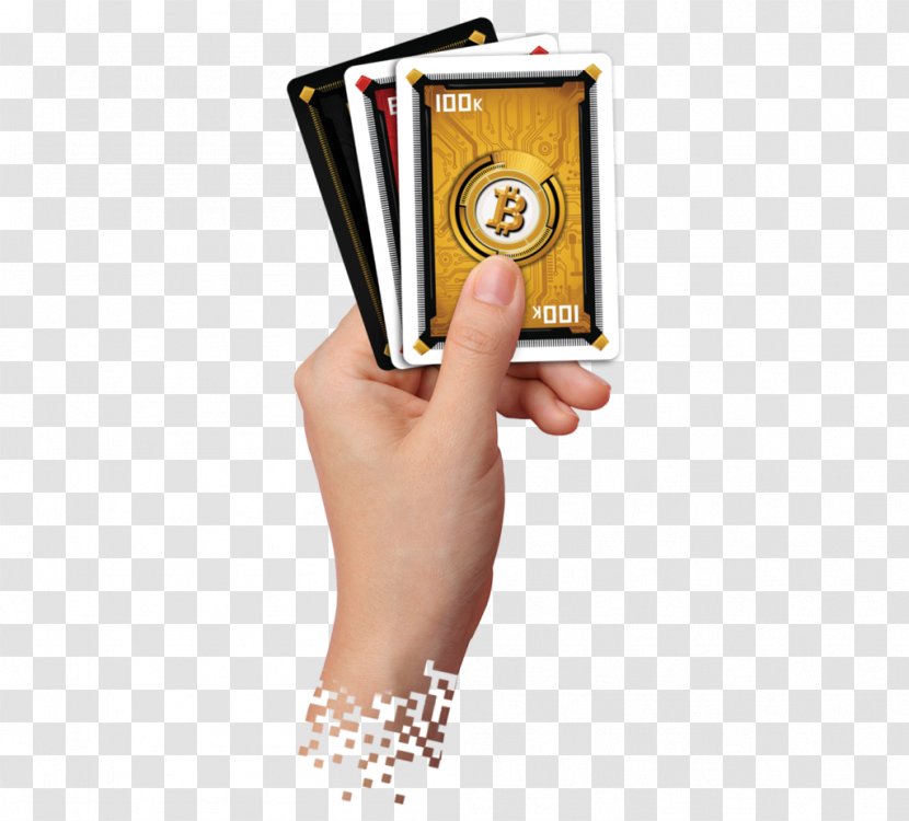 Collectible Card Game Cryptocurrency Bitcoin.com - Hand - Too Fast Transparent PNG