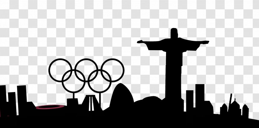 Christ The Redeemer 2016 Summer Olympics 2014 Winter Opening Ceremony Team Of Refugee Olympic Athletes Paralympic Games - Rio De Janeiro - Vector Silhouette Transparent PNG