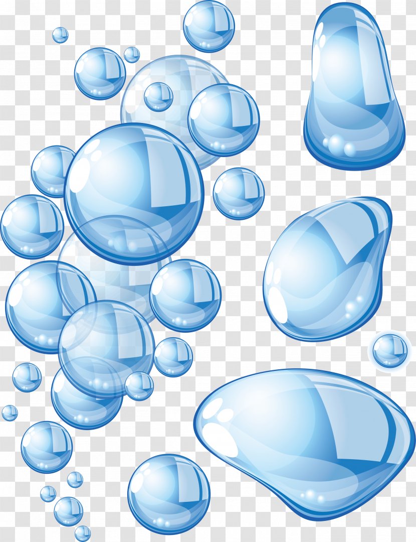 Drop Water Royalty-free Splash - Royaltyfree - Bubles Transparent PNG