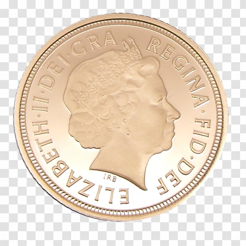 Sovereign Coin Australia United States Diamond Jubilee Of Queen Elizabeth II - Gold Coins Transparent PNG