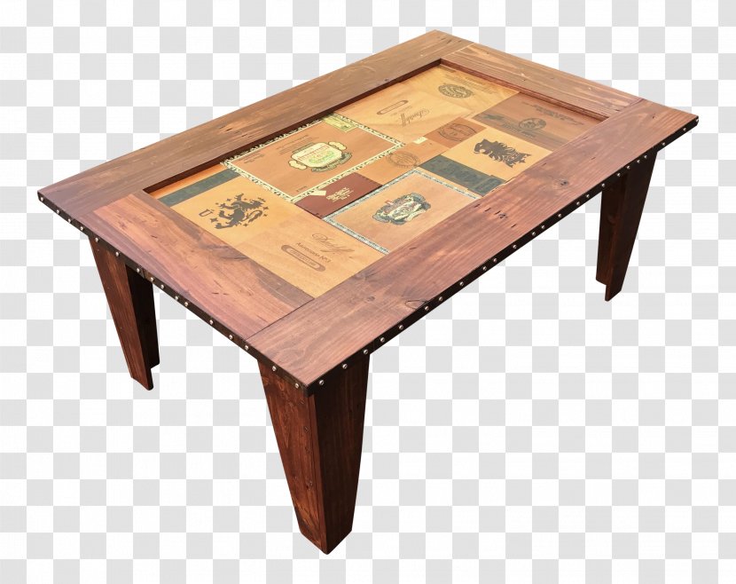 Coffee Tables Cigar Box - Idea - Wooden Table Top Transparent PNG
