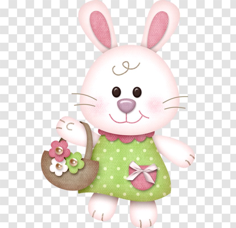 Easter Bunny Clip Art GIF Rabbit - Domestic - Hippity Hops 2 Transparent PNG