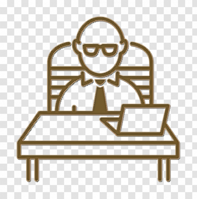 Computer Icon People Working Icon Businessman Icon Transparent PNG
