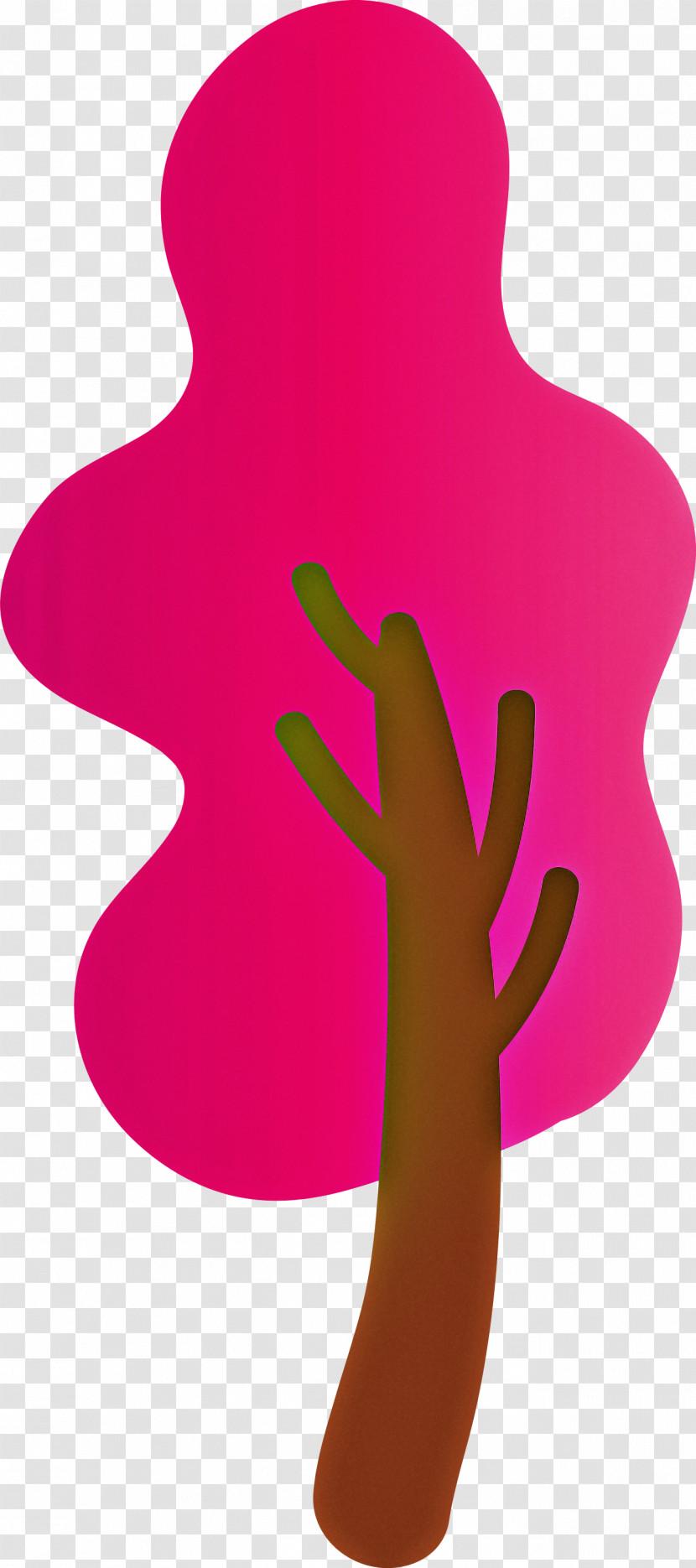 Pink Finger Magenta Hand Material Property Transparent PNG