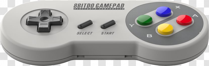 Super Nintendo Entertainment System 8Bitdo SFC30 Gamepad Game Controllers Wireless - Playstation Portable Accessory - Bluetooth Transparent PNG