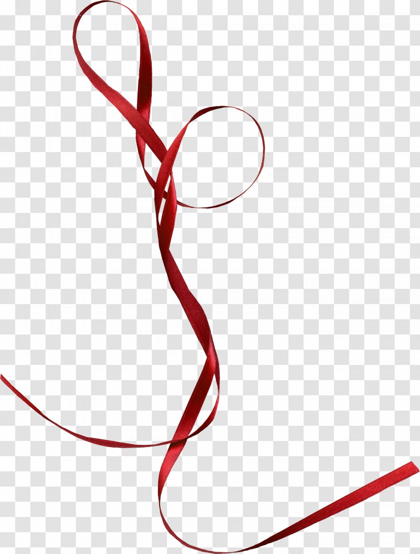 Red Ribbon Gift - Blue Transparent PNG