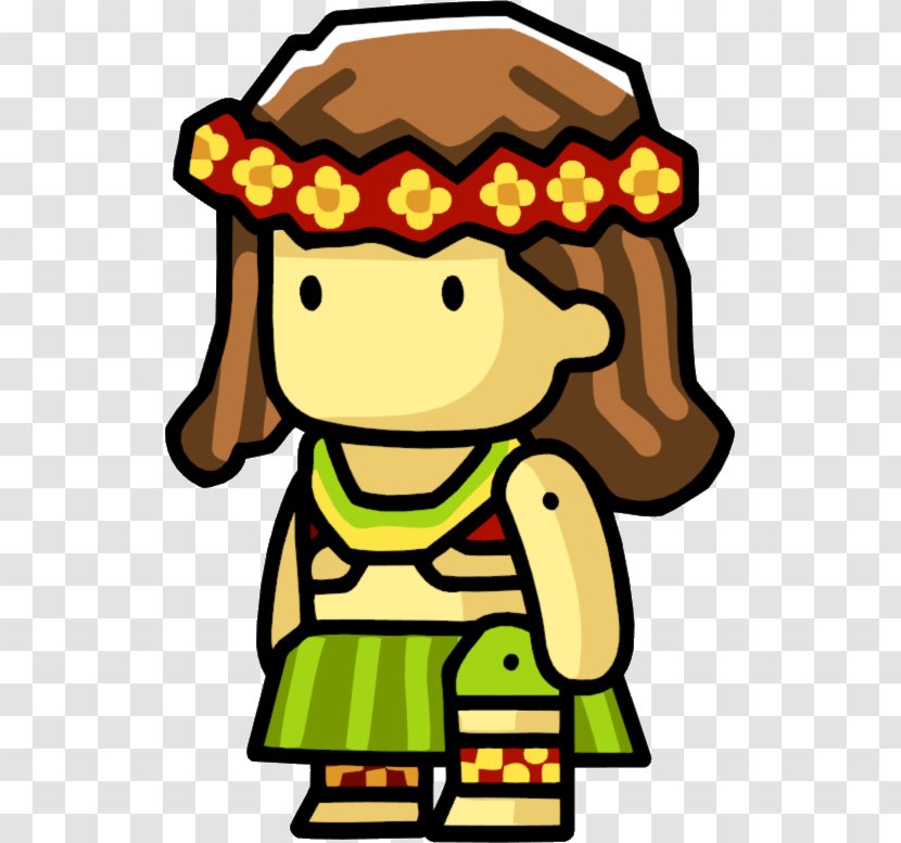 Scribblenauts Remix Unlimited Dance Hula - Tree - Archaeologist Transparent PNG