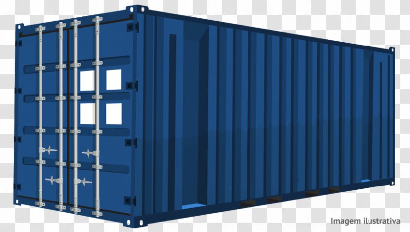 Shipping Container Intermodal Cargo Roller Skip - CARGO Transparent PNG