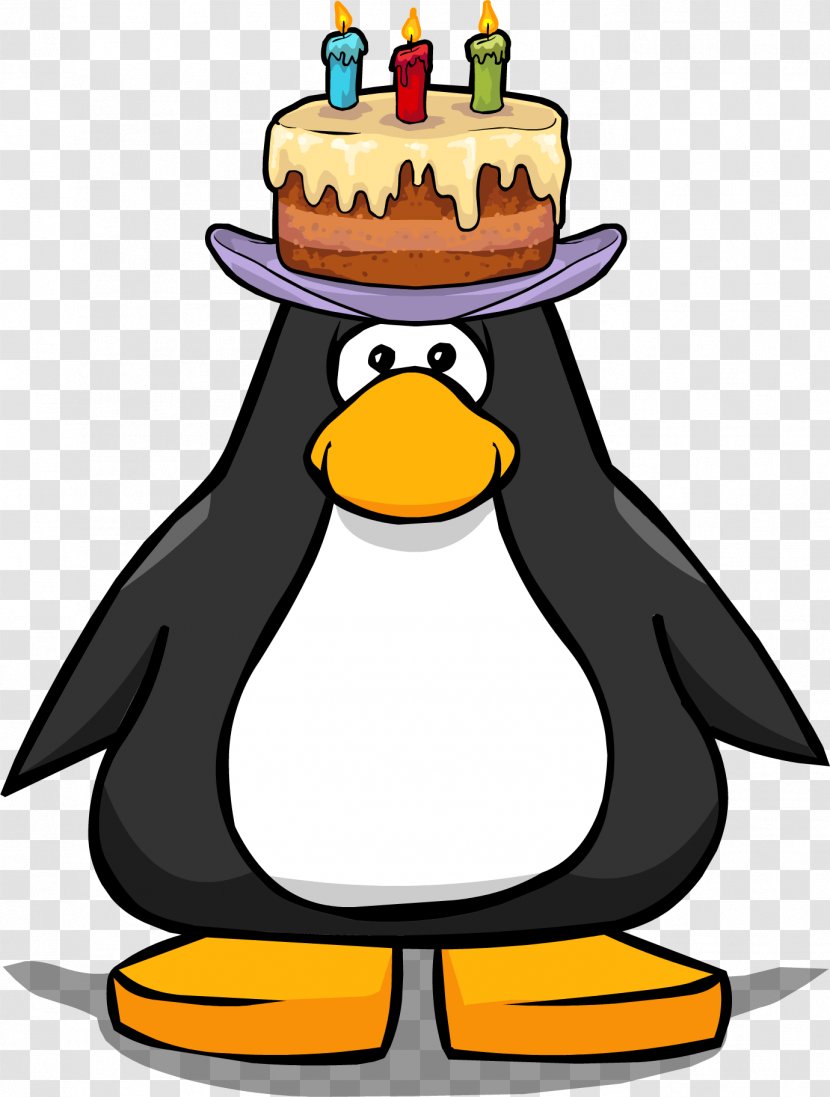 Club Penguin Panfu Game Clip Art - Birthday Hat Transparent PNG