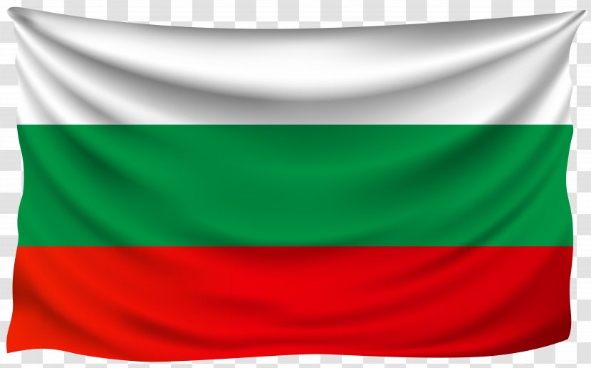 Flag Of Bulgaria Russia - Gallery Sovereign State Flags - WRINKLED Transparent PNG