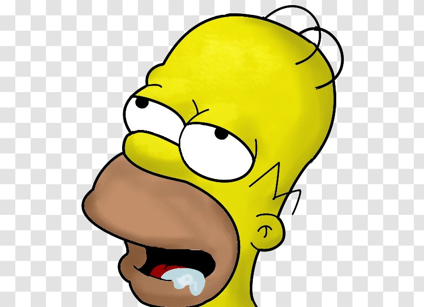 Homer Simpson Marge Bart Lisa Maggie - Artwork - Homero Transparent PNG