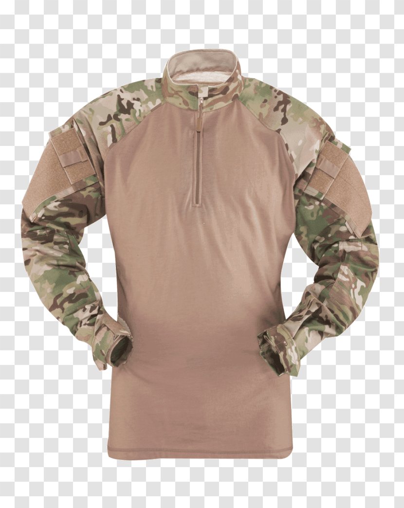 T-shirt MultiCam Army Combat Shirt TRU-SPEC - Jacket - Multi-style Uniforms Transparent PNG