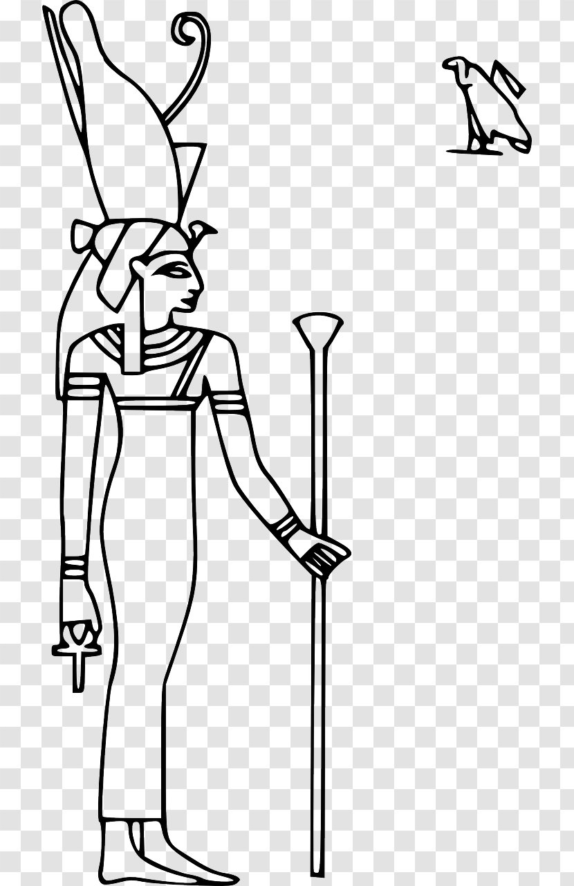 Ancient Egyptian Deities Isis Mut Goddess - Shoe Transparent PNG