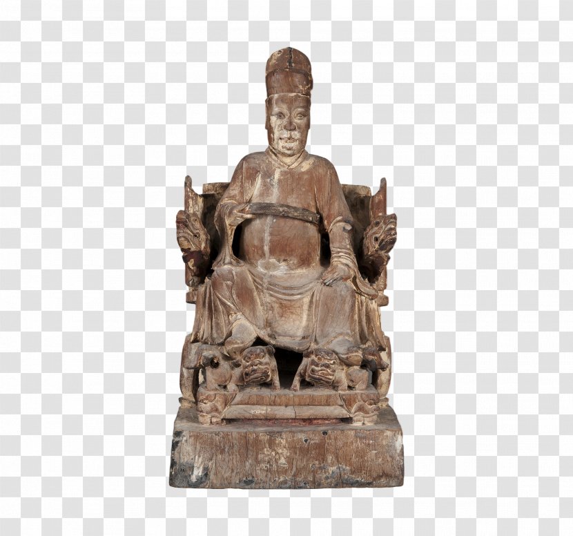 Statue Classical Sculpture Figurine Carving - Bronze - Ancient Chinese Soldiers Transparent PNG