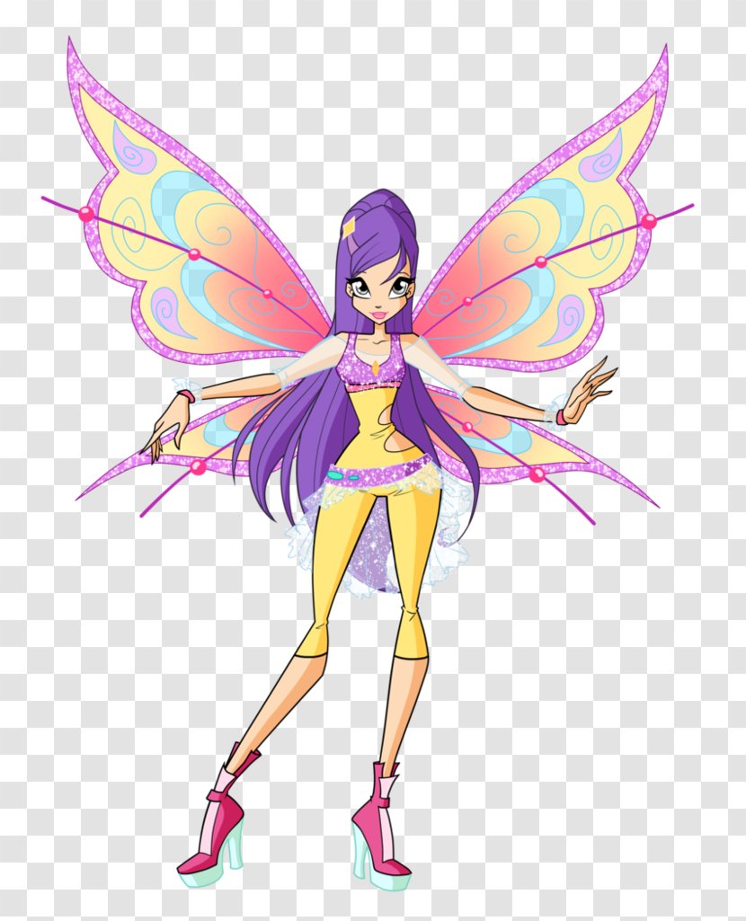 Tecna Roxy Flora Musa Aisha - Cartoon - In Full Bloom Transparent PNG