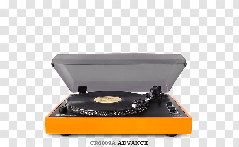 Phonograph Crosley Advance CR6009A Stereophonic Sound Turntable Transparent PNG