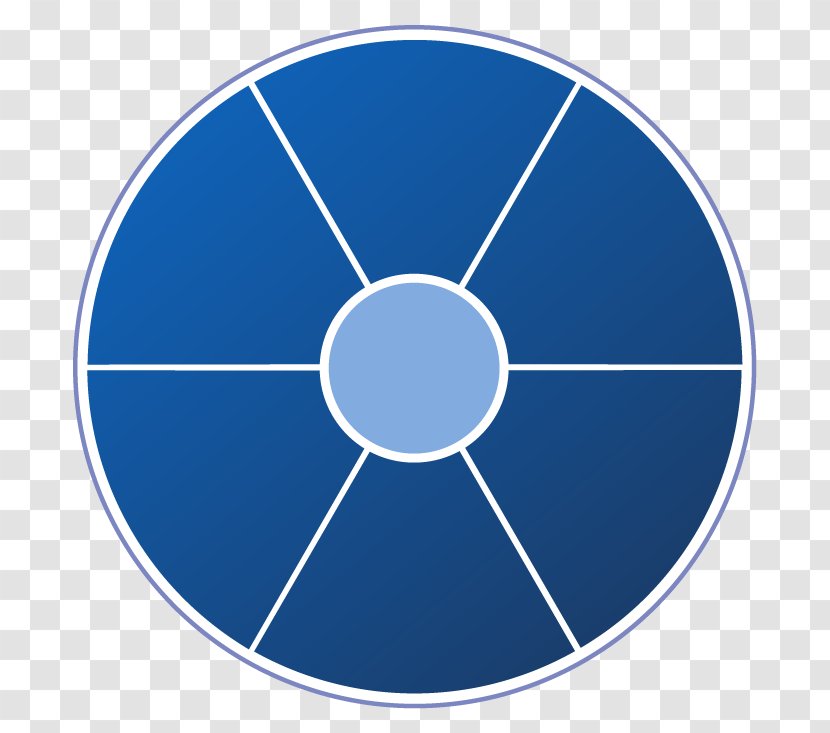 Circle - Can Stock Photo - Electric Blue Transparent PNG
