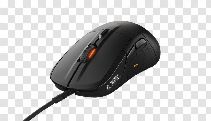 Computer Mouse SteelSeries Rival 700 Haptic Technology Video Game Transparent PNG
