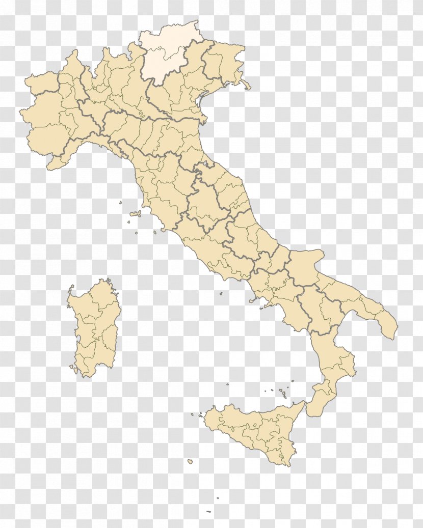 Regions Of Italy Abruzzo Blank Map Vector Transparent PNG