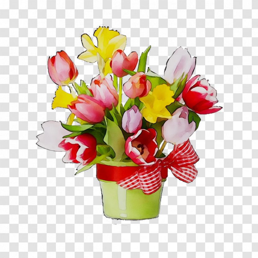 Tulip Floral Design Cut Flowers Flower Bouquet - Perennial Plant - Wildflower Transparent PNG