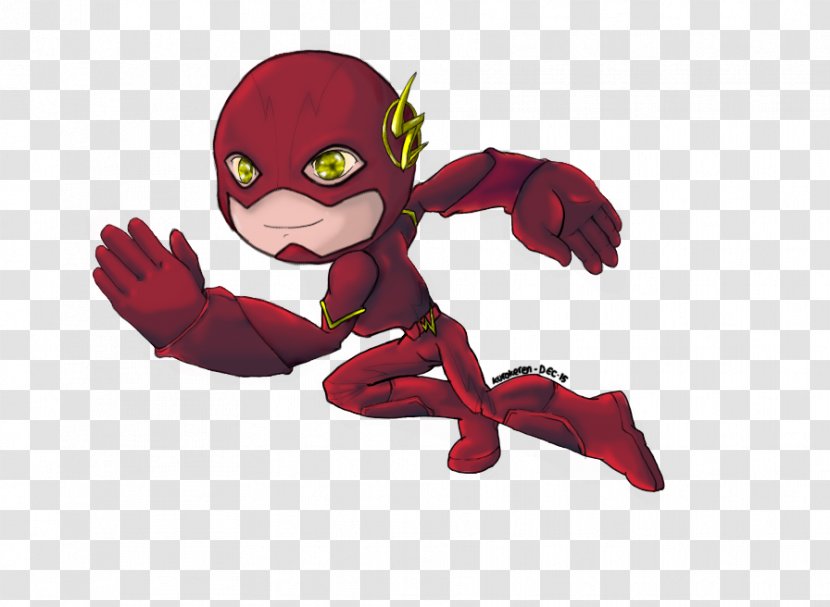 Wally West Flash Chibiusa Drawing - Frame Transparent PNG