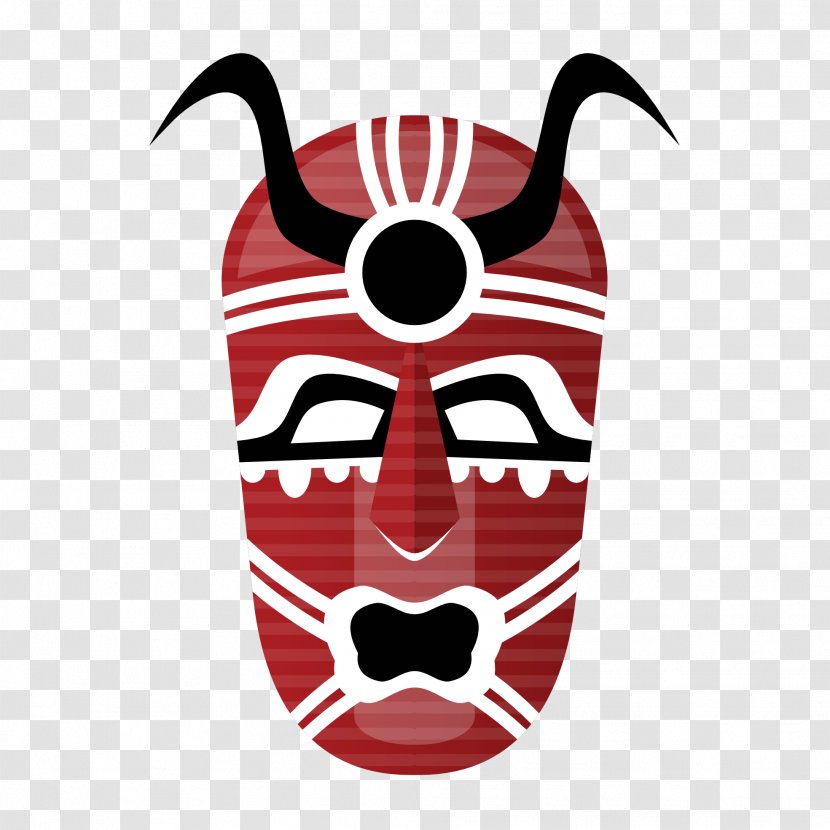 Traditional African Masks T-shirt Clip Art - Clothing - Mask Transparent PNG