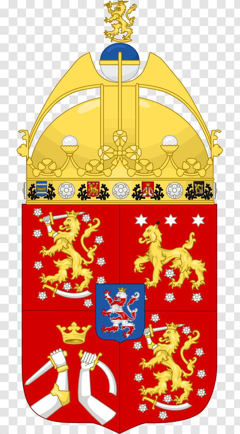 Kingdom Of Finland Coat Arms Symbol Royal The United - Finnish - FINLAND Transparent PNG