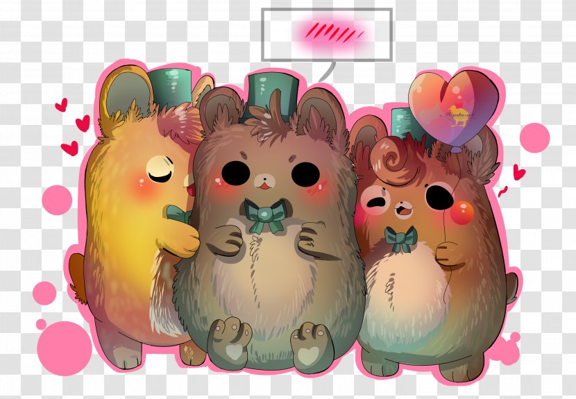 Artist Commission DeviantArt Five Nights At Freddy's - Frame - Goldie And Bear Transparent PNG