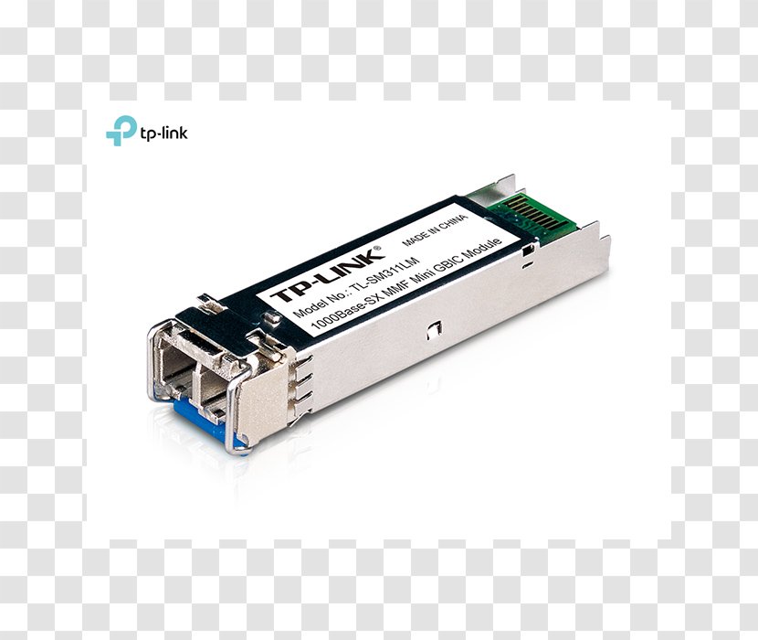 Gigabit Interface Converter Small Form-factor Pluggable Transceiver Ethernet TP-Link Multi-mode Optical Fiber - Electronic Device - Hardware Programmer Transparent PNG