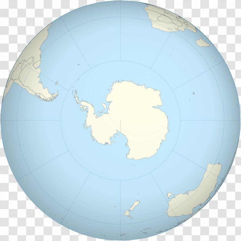 Antarctica Earth Globe World Map - Natural - Plates Transparent PNG
