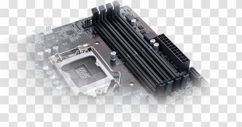 Motherboard LGA 1151 DDR4 SDRAM ASUS MicroATX - Electronics Accessory - Computer Transparent PNG