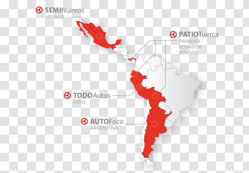 South America Latin World Map Capital City Transparent PNG