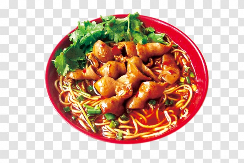 Instant Noodle Chinese Noodles Sichuan Cuisine Broth - Dish - Spicy Chicken Powder Transparent PNG